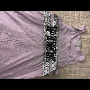 Pink tank top